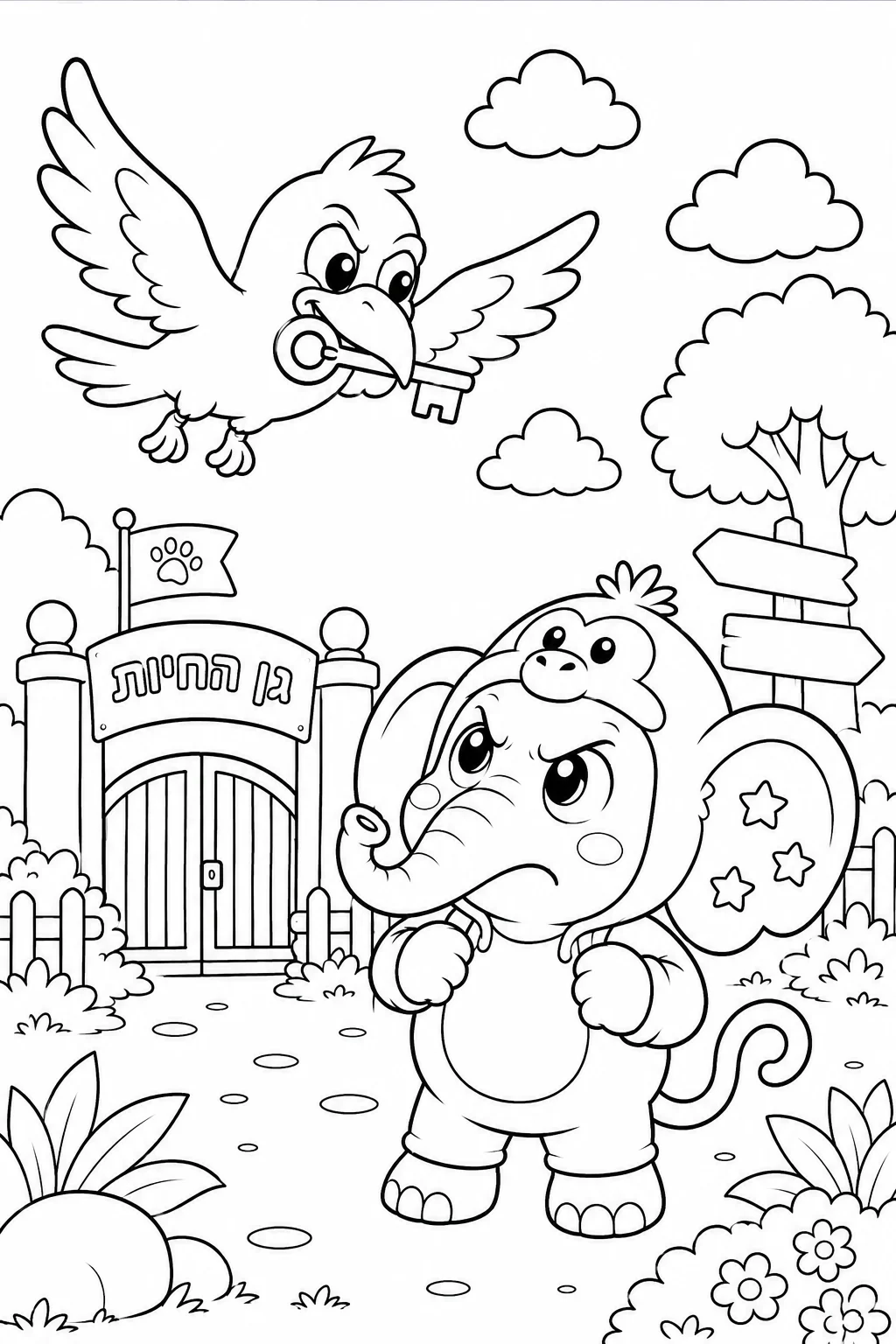פילפילון והעורב השובב